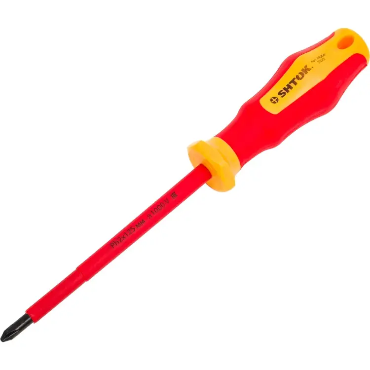 Диэлектрическая отвертка SHTOK 09206