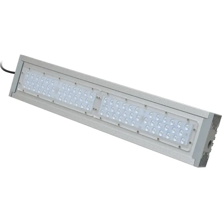 Уличный консольный светодиодный светильник Uniel ULV-R24J 100W/5000К IP65 SILVER UL-00004823