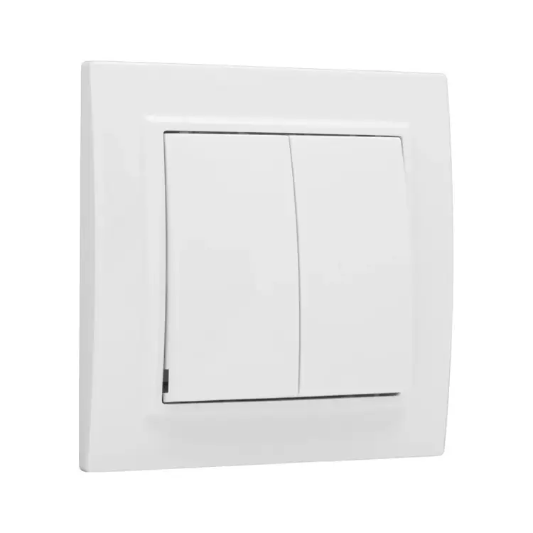 Двухклавишный выключатель EKF Минск ERV10-023-10