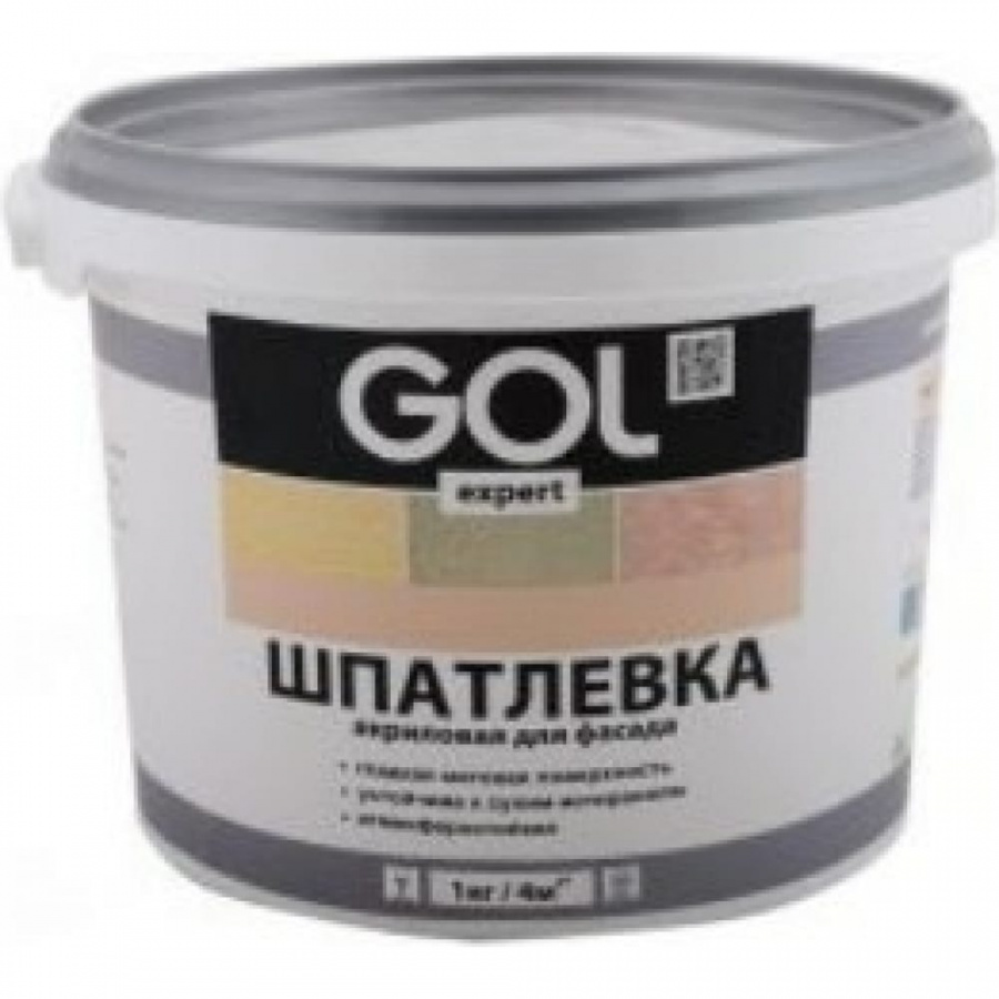 Фасадная акриловая шпатлевка Palizh Expert GOL