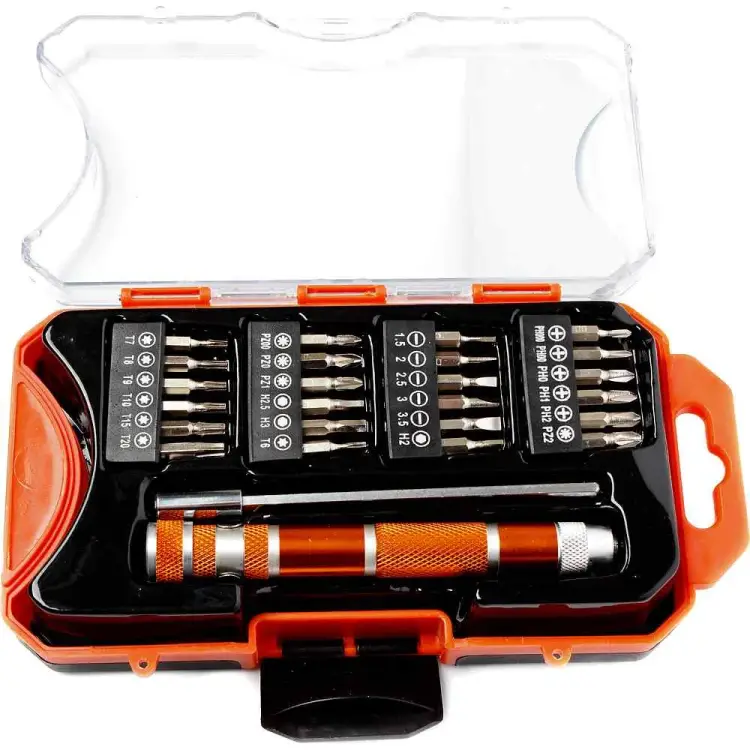 Набор отвертка с битами Квалитет Сделай сам 6625831 Набор отвертка с битами Квалитет Сделай сам 6625831