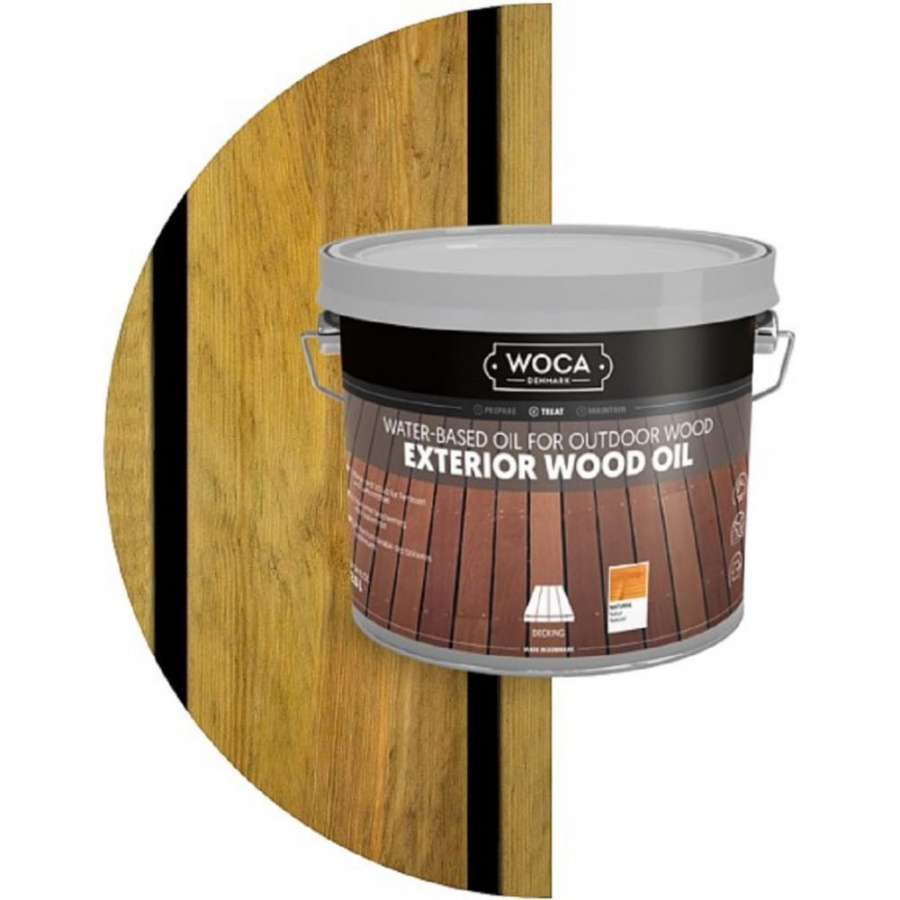 Масло Woca Exterior Wood Oil Natural