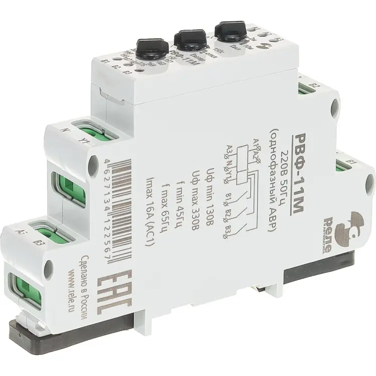 Реле выбора фаз Реле и Автоматика РВФ-11М A8222-34122567