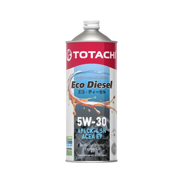 Моторное масло Totachi Eco Diesel Semi-Synthetic CK-4/CJ-4/SN, 10W-40 E1301