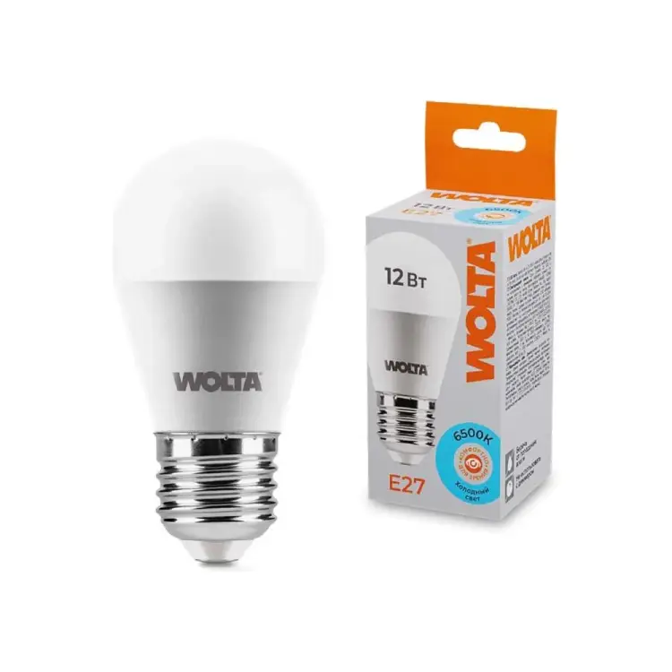 Светодиодная лампа Wolta 25W45GL12E27
