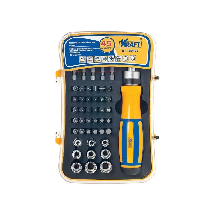 Реверсивная отвертка KRAFT KT 700407 Реверсивная отвертка KRAFT KT 700407