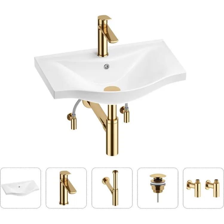 Раковина для ванной Wellsee Bisou 201005158