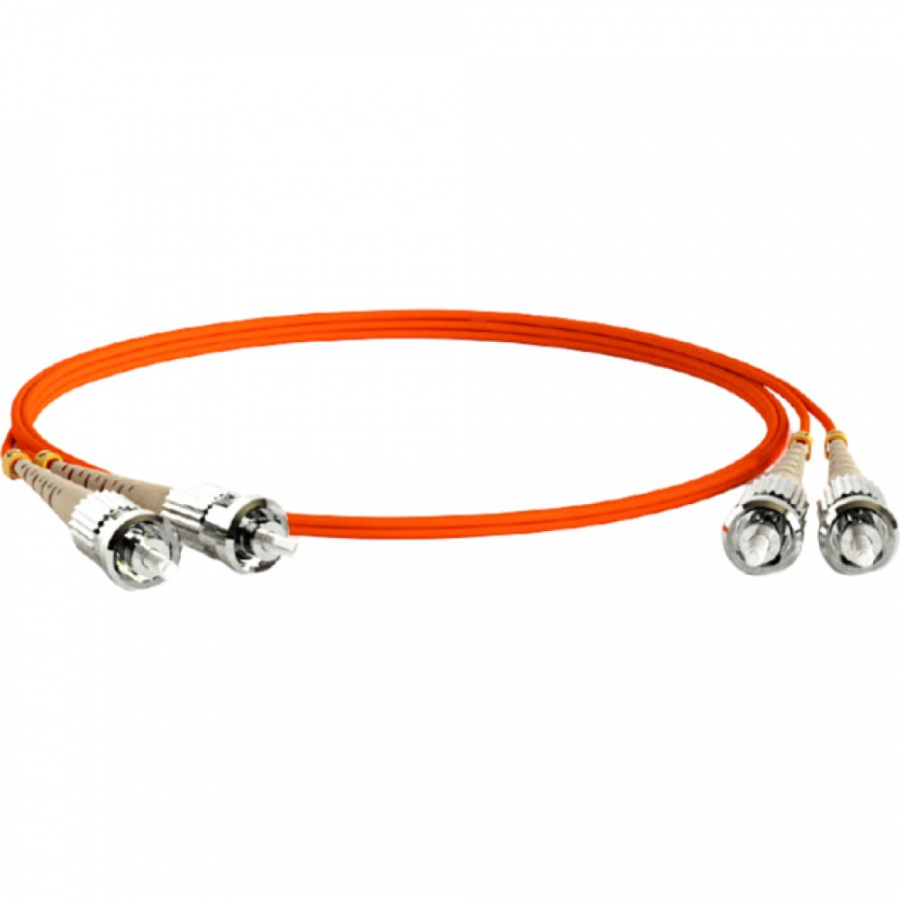 Волоконно-оптический шнур Hyperline FC-D2-62-ST/PR-ST/PR-H-2M-LSZH-OR