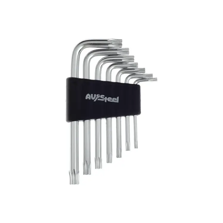 Набор Г-образных ключей AV Steel AV-367107