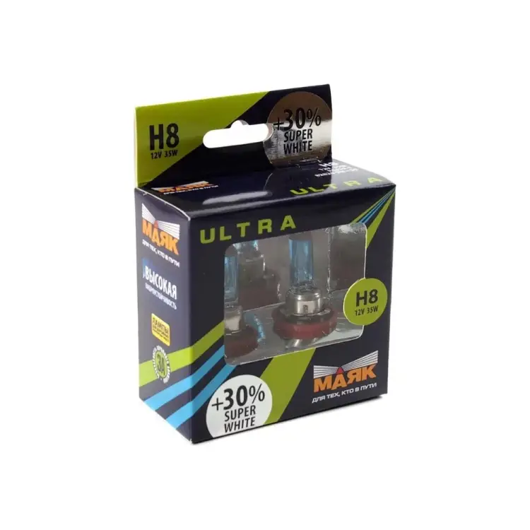 Автомобильная галогенная лампа Маяк 82820SW+30 Автомобильная галогенная лампа Маяк 82820SW+30