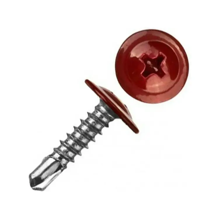 Саморез-сверло Daxmer ПШС 4,2x16 RAL 3005 1000 шт. 308036