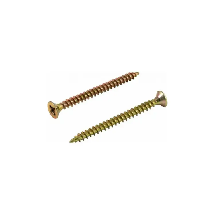 Оцинкованный универсальный саморез КВАДРА 4.5x80 6 шт. 454080006812