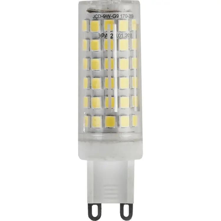 Светодиодная лампа ЭРА LED JCD-9W-CER-827-G9 Б0033185