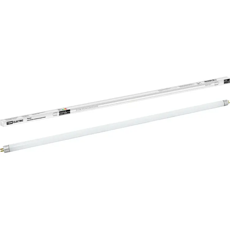 Линейная люминесцентная лампа TDM ELECTRIC ЛЛ-12/24Вт, T4/G5, 6500К SQ0355-0012