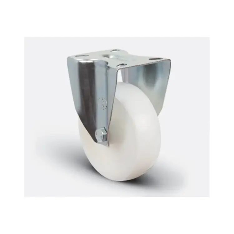 Нейлоновое неповоротное колесо MFK-TORG EM02-ZKZ-100