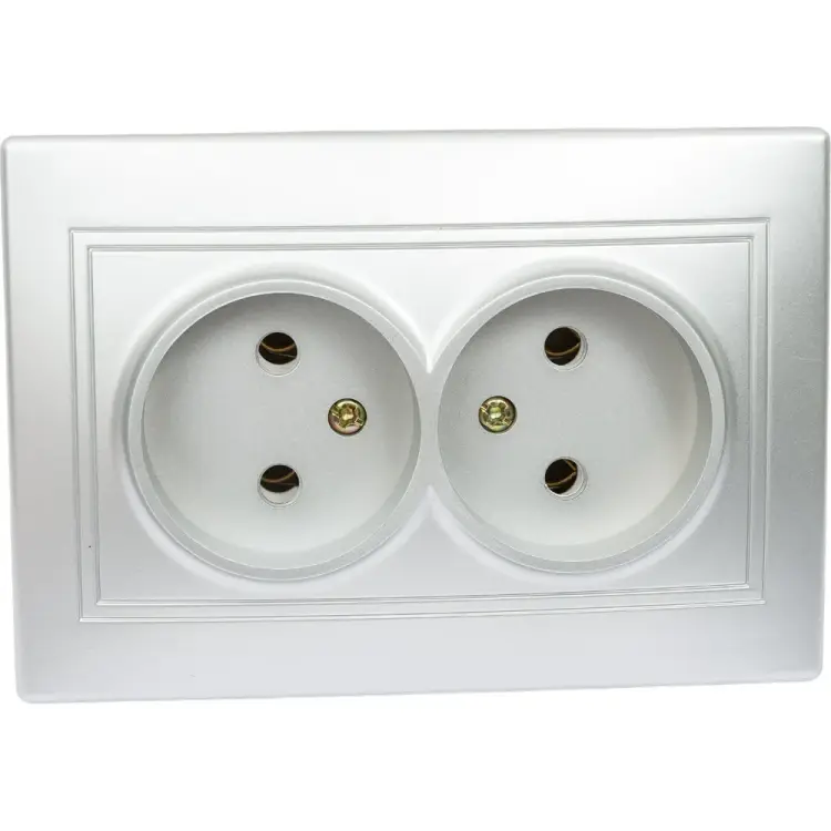 Двойная розетка Intro Plano 1-204-03 Б0053907