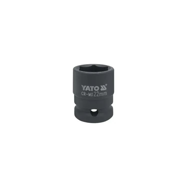 Короткая ударная шестигранная головка торцевая YATO YT-1012 Короткая ударная шестигранная головка торцевая YATO YT-1012