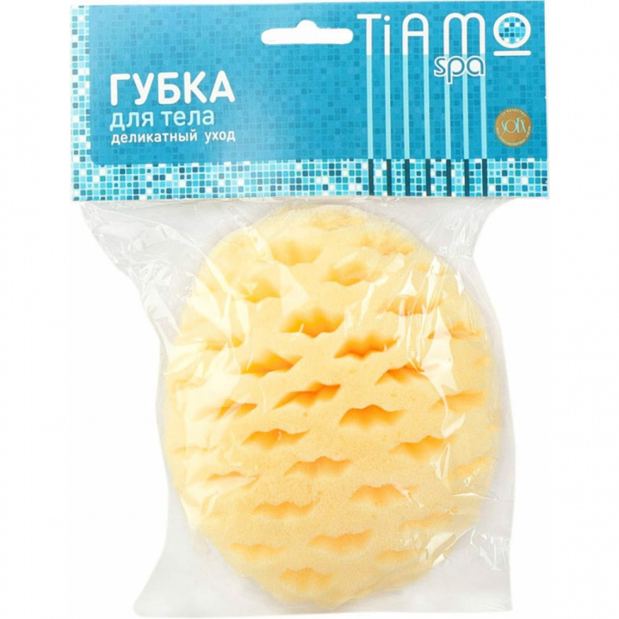 Губка для тела TIAMO SPA ОВАЛ Люкс