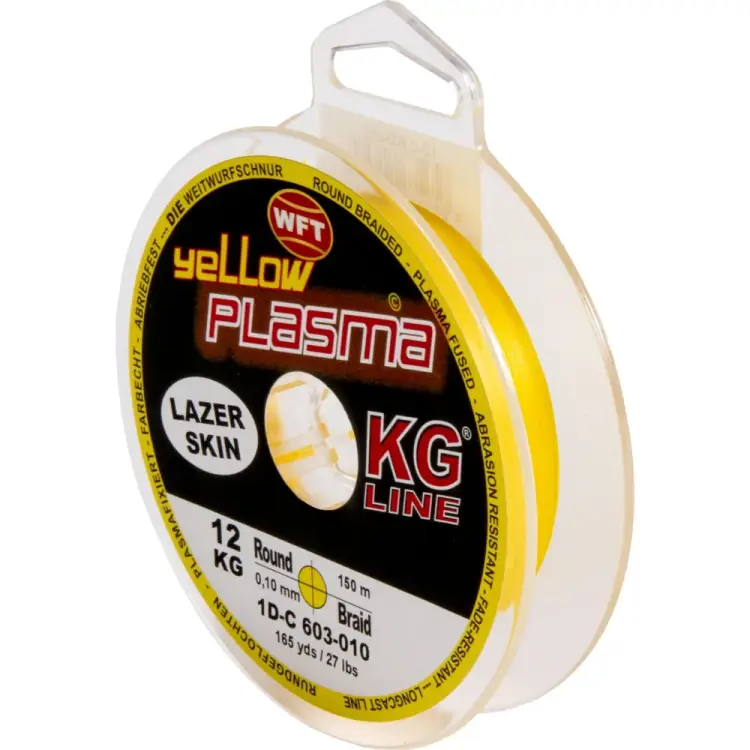 Леска WFT KG PLASMA Yellow 150/010 1D-C-603-010