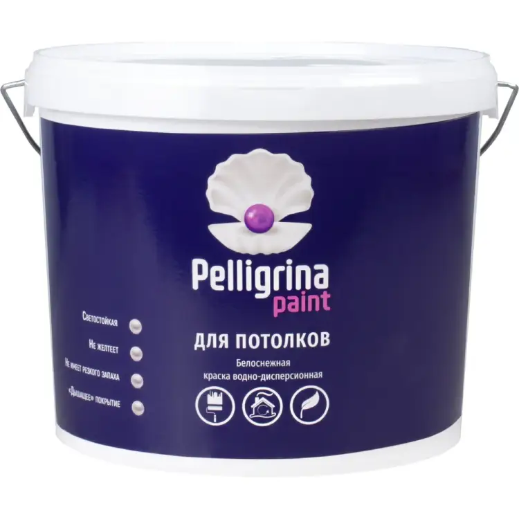 Акриловая краска для потолков PELLIGRINA PAINT 231229 Акриловая краска для потолков PELLIGRINA PAINT 231229