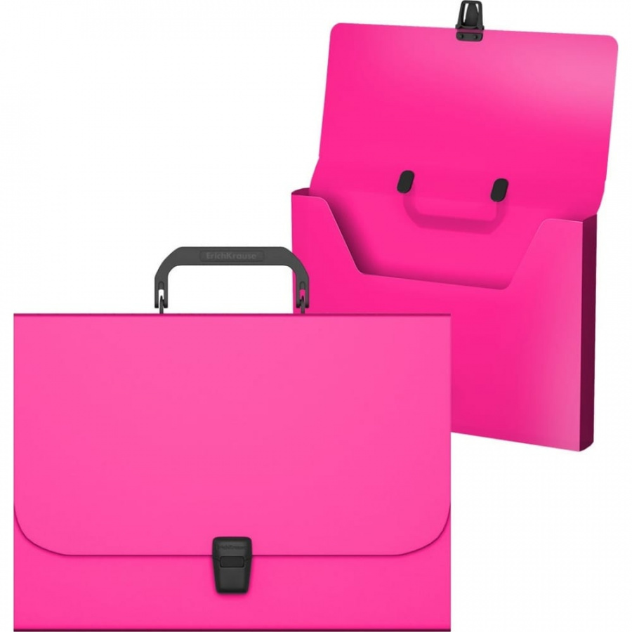 Пластиковый портфель ErichKrause Matt Neon