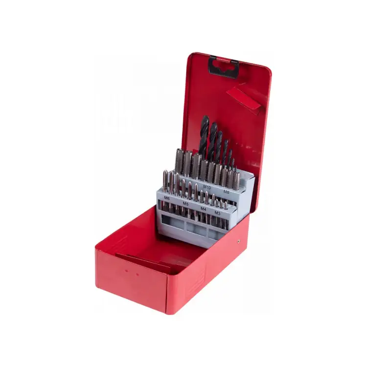 Набор метчиков и сверл KING TONY 11328SQ