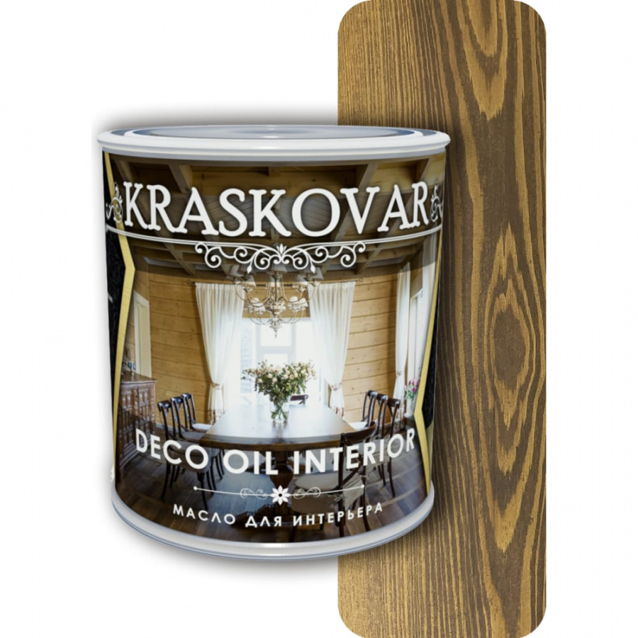 Масло для интерьера Kraskovar Deco Oil Interior