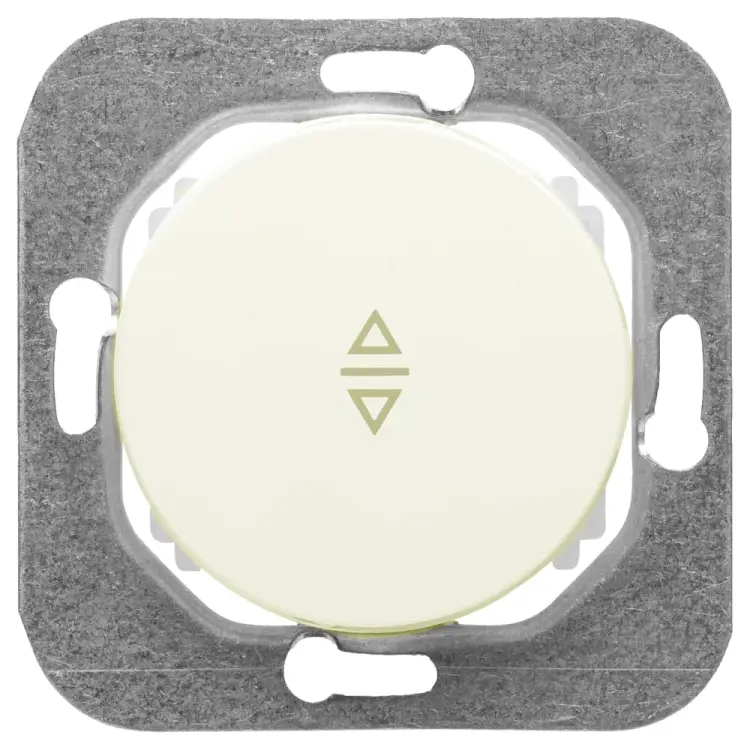 Одноклавишный перекрестный механизм выключателя BYLECTRICA ПРОВАНС С6/2 10-3362 бежевый