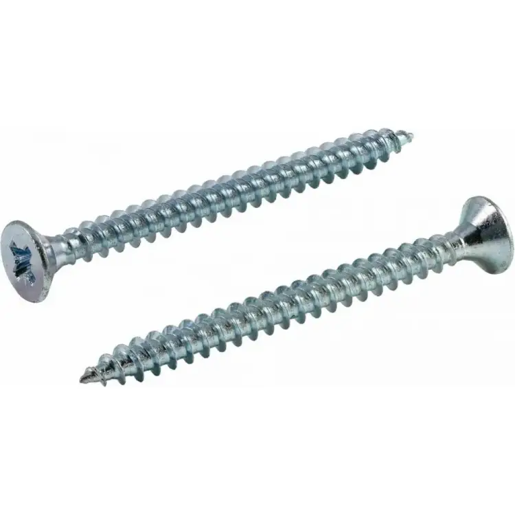 Оцинкованный универсальный саморез КВАДРА 4.5x40, 10 шт. 453040010812