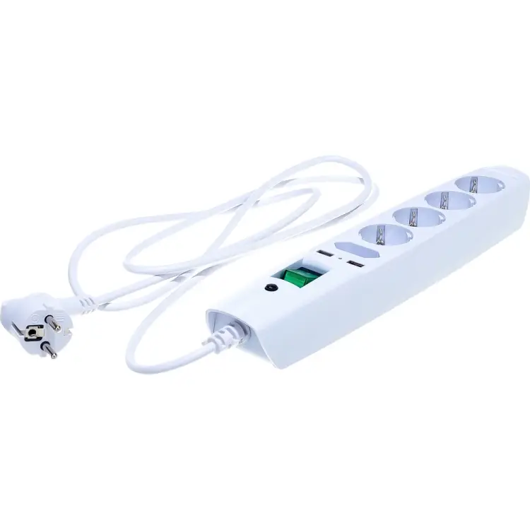 Сетевой фильтр ЭРА SFU-5es-2m-W C0043327