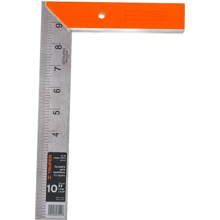 Угольник Truper EC-10 14374