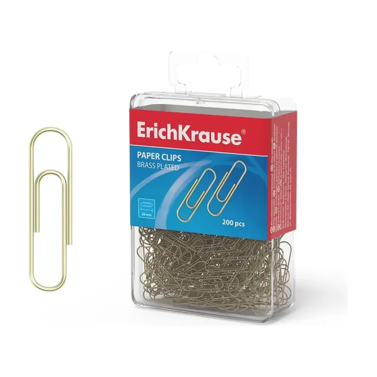 Скрепки ErichKrause 19739