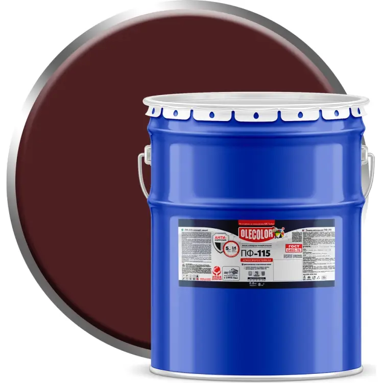 Эмаль Olecolor ПФ-115 4300000175 Эмаль Olecolor ПФ-115 4300000175