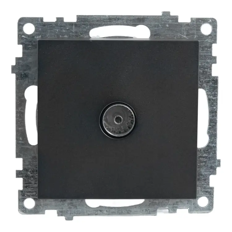 Одноместная телевизионная розетка STEKKER GLS00-7108-05 Катрин 39614