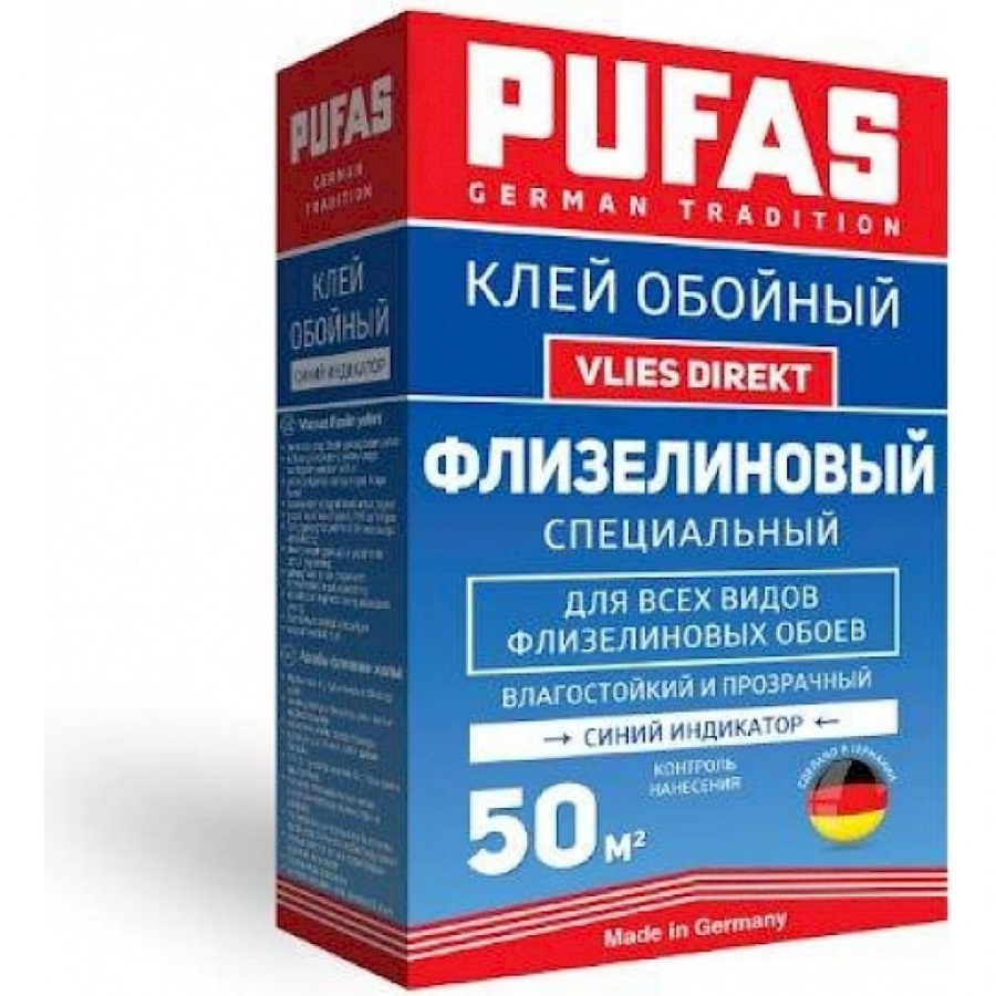 Специальный флизелиновый клей Pufas 021712092