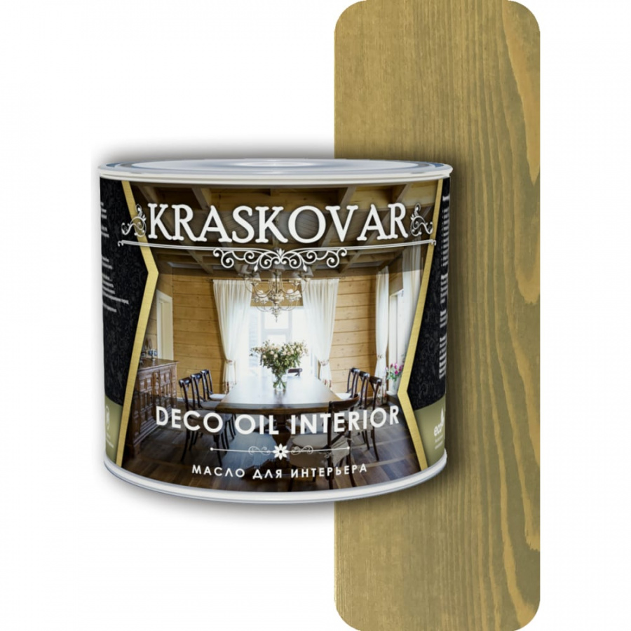 Масло для интерьера Kraskovar Deco Oil Interior