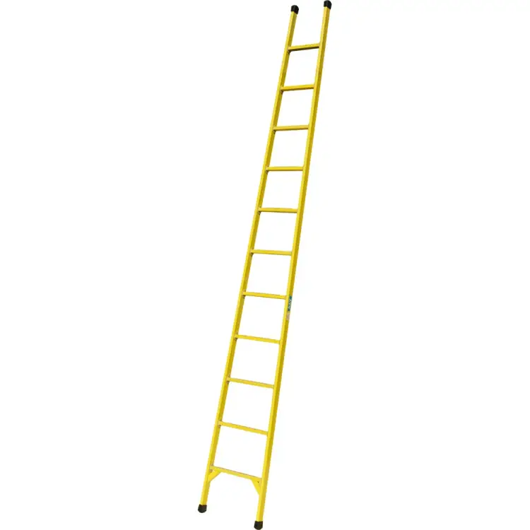 Диэлектрическая стеклопластиковая приставная лестница ООО "ЛУЧ" ЛСП-4,1-Ф55П