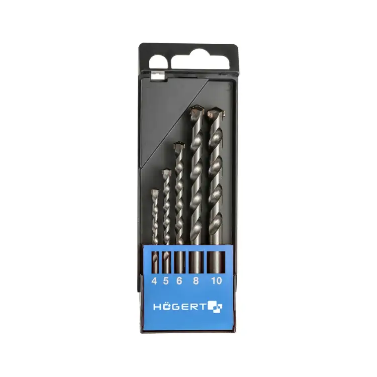 Набор сверл по бетону HOEGERT TECHNIK HT6D378