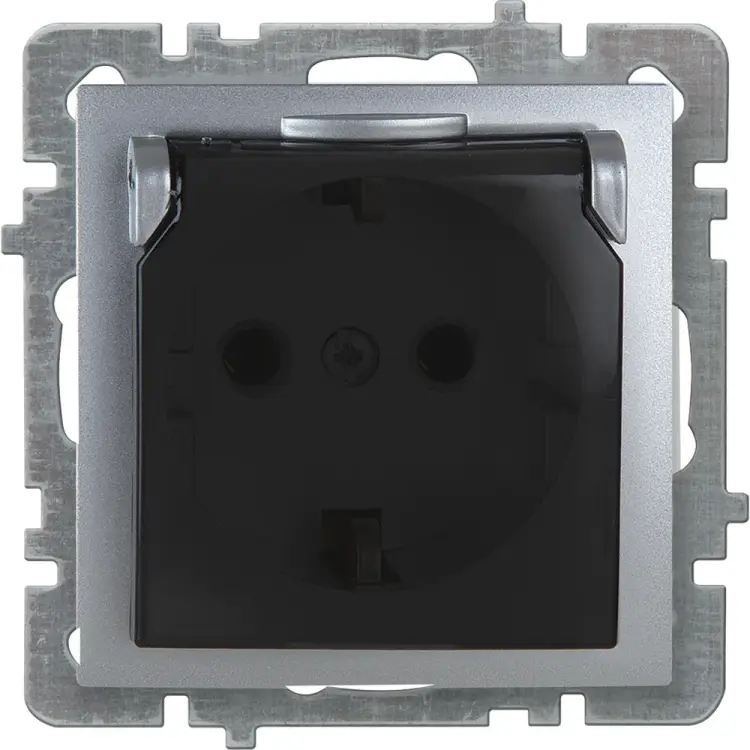 Механизм розетки Nilson Touran/Alegra metallic 24130418