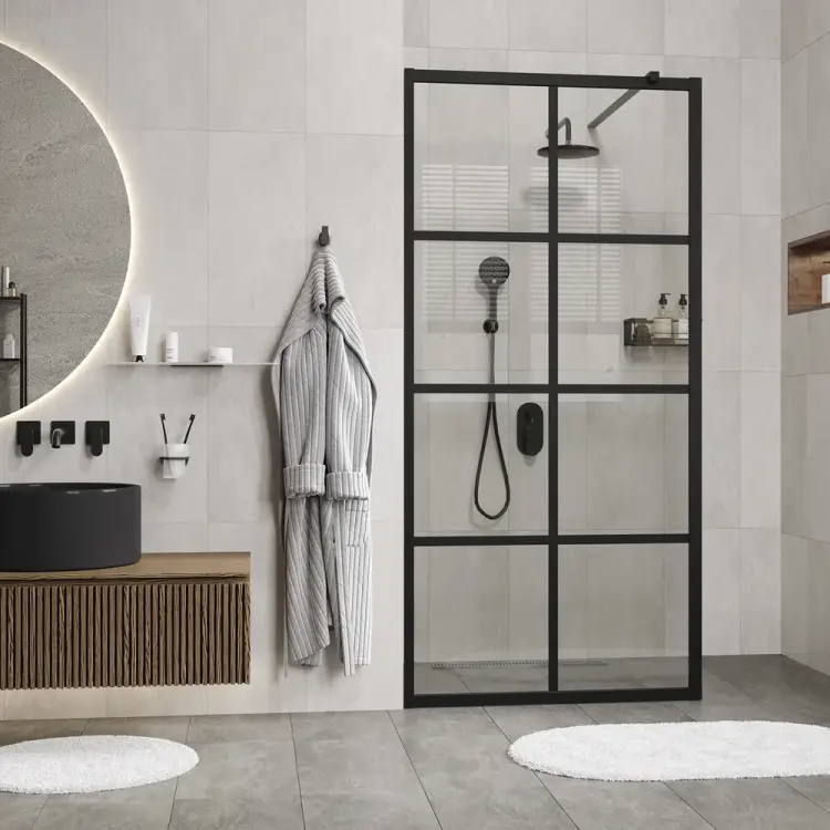 Душевая перегородка WasserKraft Glan 66W39