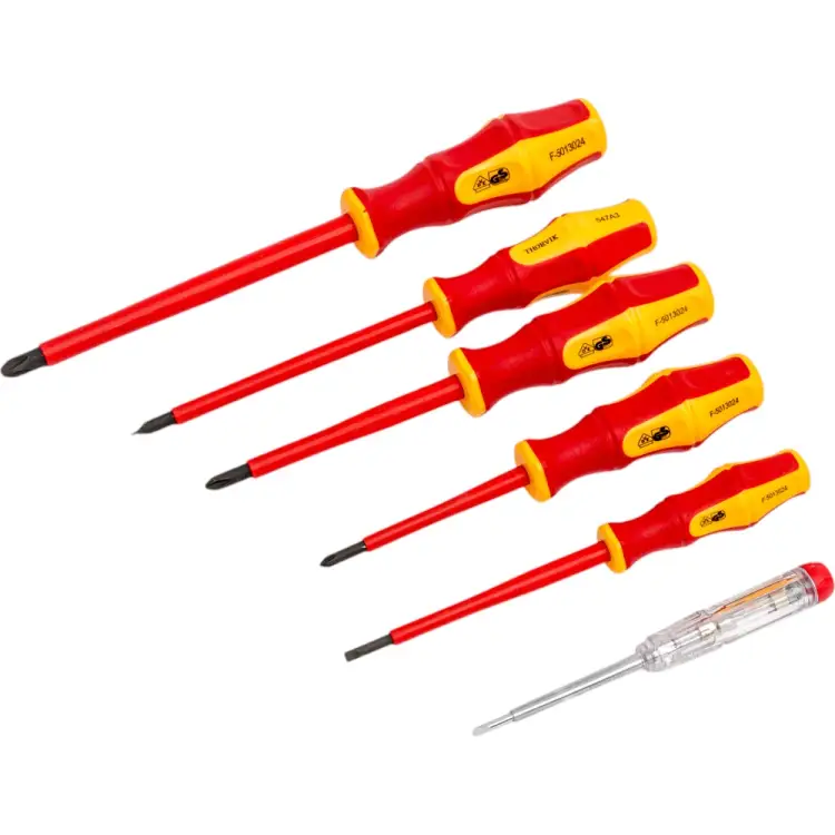 Набор диэлектрических отверток THORVIK SDIS6CP 52289