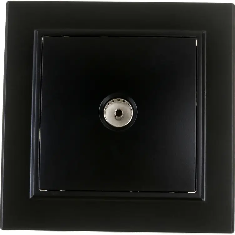 Одноместная телевизионная розетка STEKKER PST10-9008-03 Эрна 39476