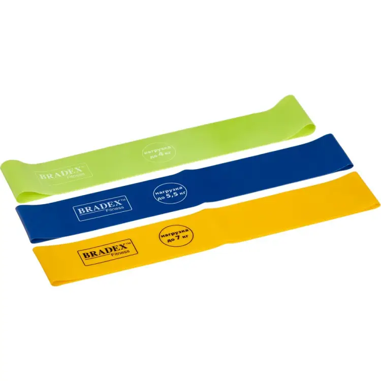 Набор эспандеров BRADEX ФИТНЕС РЕЗИНКИ SF 0321 Набор эспандеров BRADEX ФИТНЕС РЕЗИНКИ SF 0321