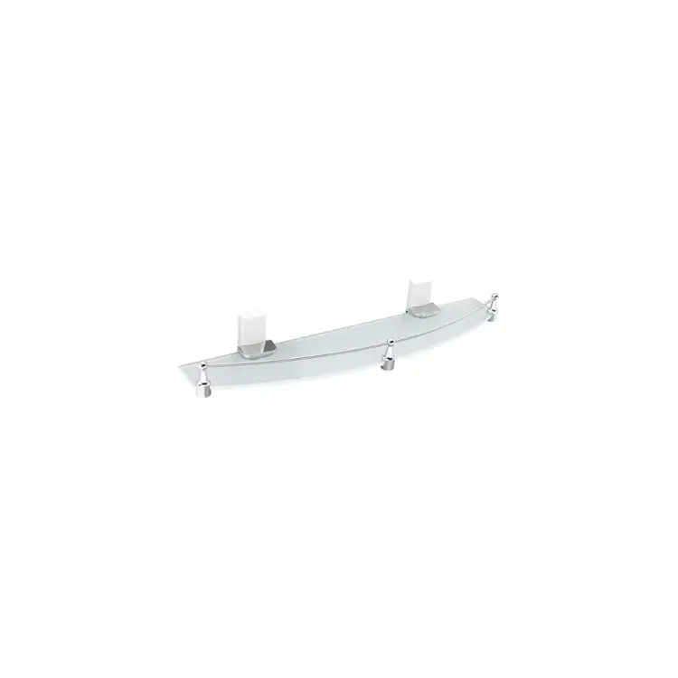 Стеклянная полка WasserKraft Leine K-5044WHITE