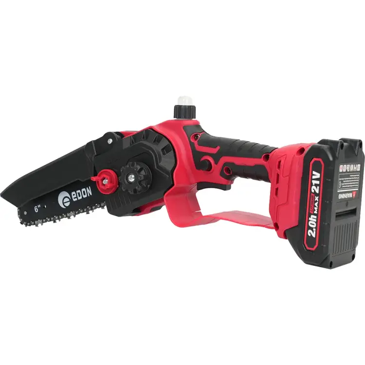 Мини цепная аккумуляторная пила EDON Smart NS-21/6BL 28234 Мини цепная аккумуляторная пила EDON Smart NS-21/6BL 28234