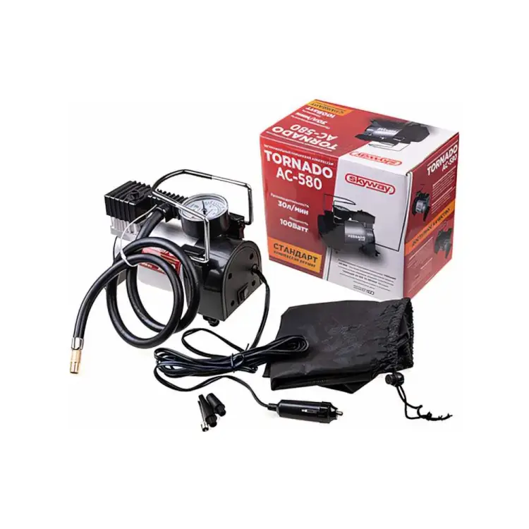 Металлический компрессор SKYWAY ТОРНАДО АС-580 СТАНДАРТ S02001023