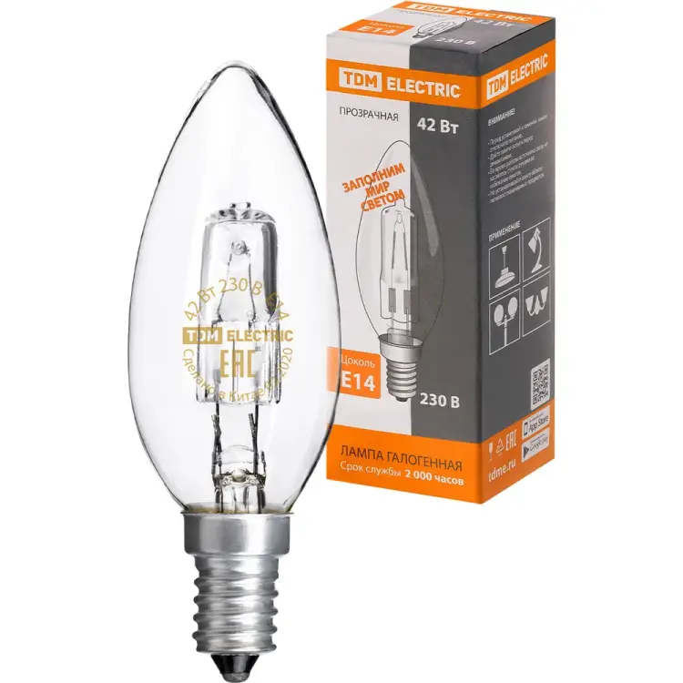 Галогенная лампа TDM ELECTRIC SQ0341-0096 Галогенная лампа TDM ELECTRIC SQ0341-0096