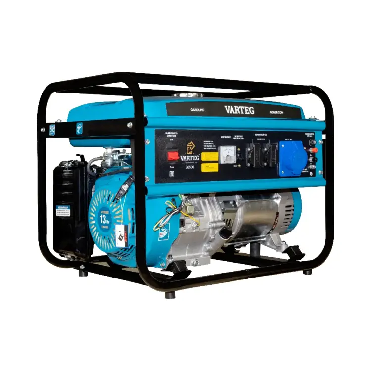 Бензиновый генератор VARTEG G6500 6211