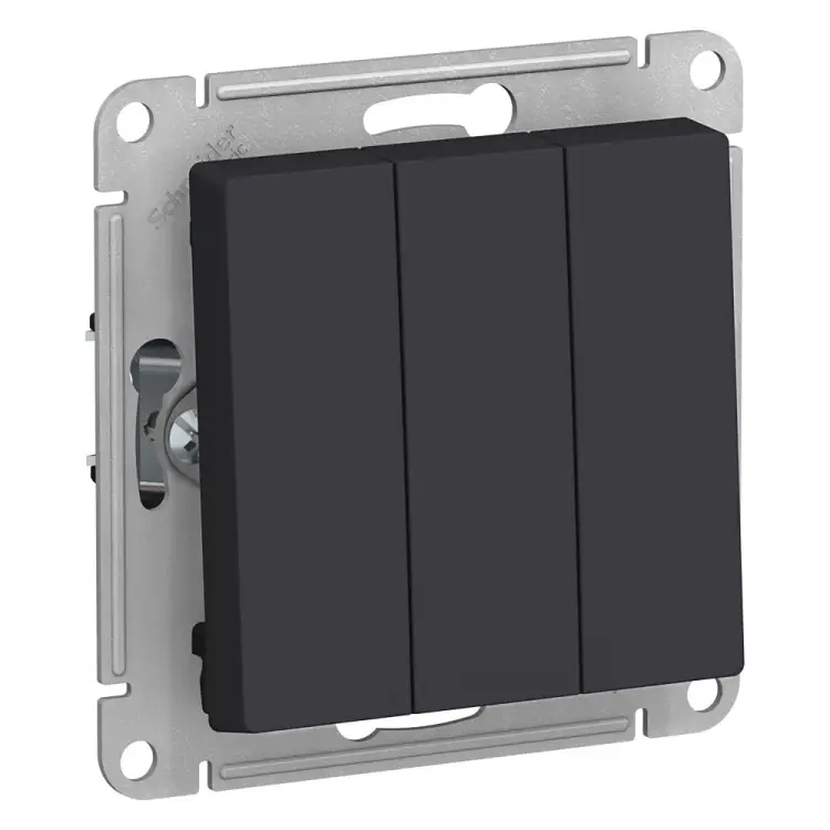 Трехклавишный выключатель Systeme Electric AtlasDesign ATN001031