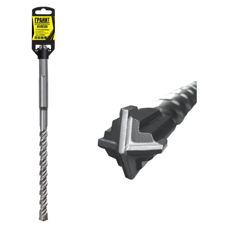 Бур sds-max Гранит Quadro-X 818340